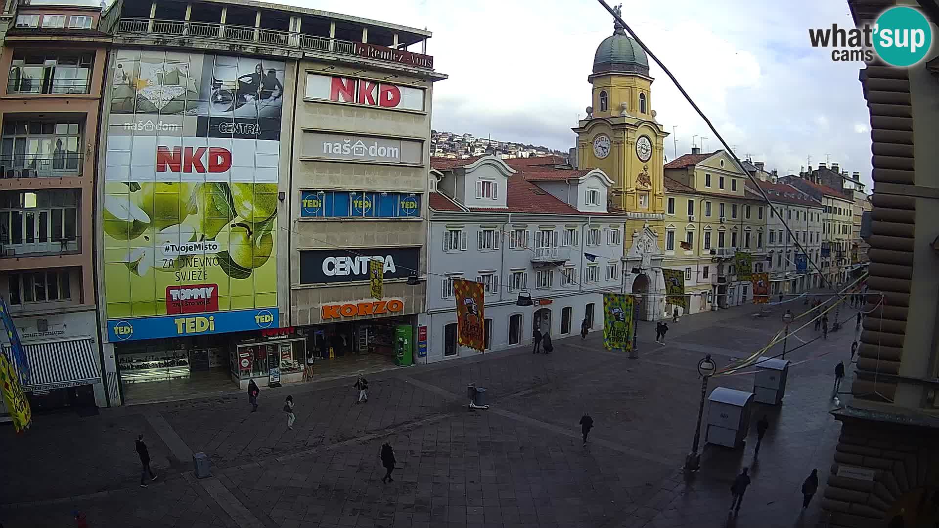 Rijeka – City Tower and Clock