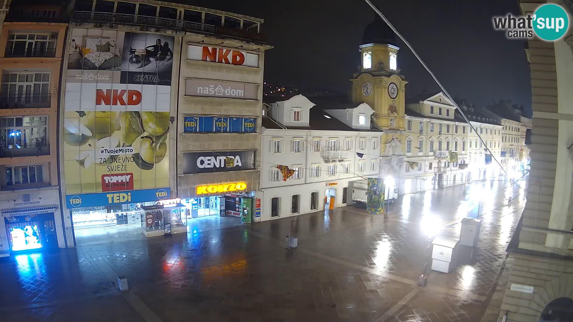 Rijeka – City Tower and Clock