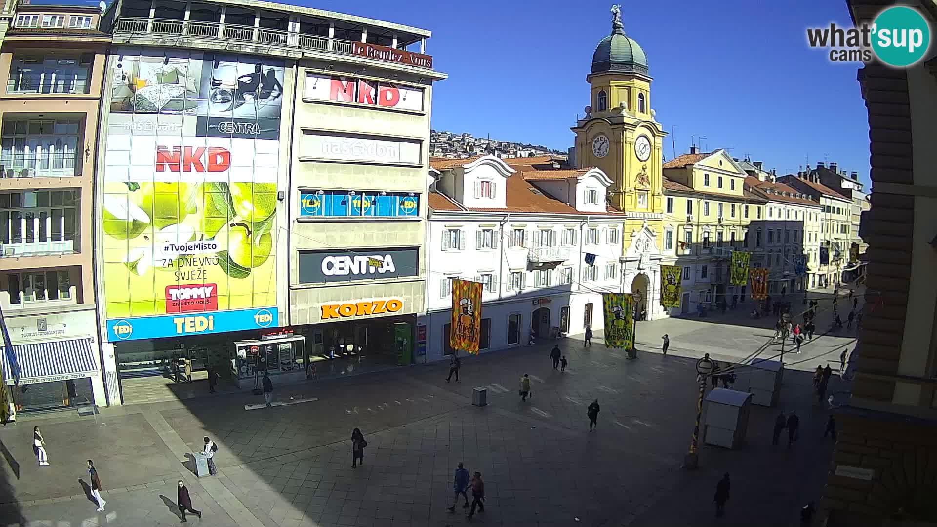 Rijeka – City Tower and Clock