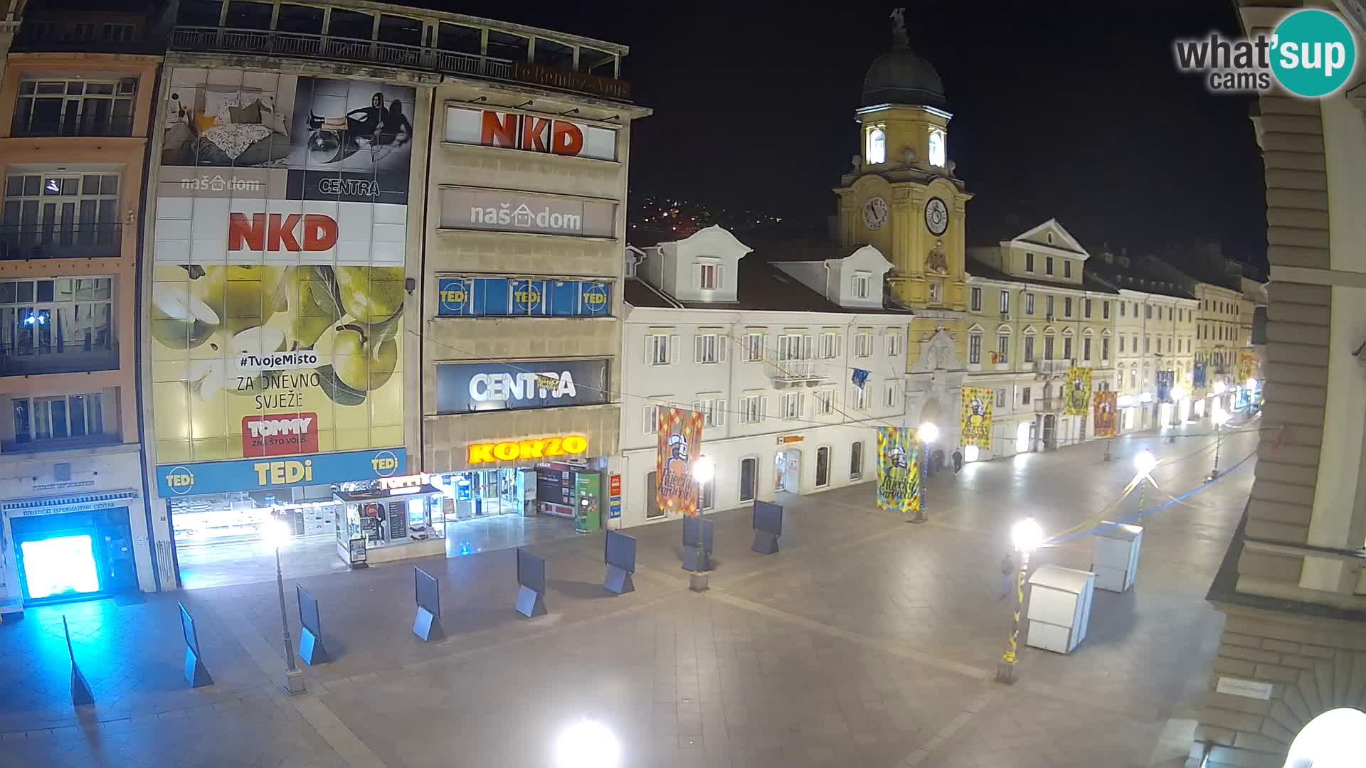 Rijeka – City Tower and Clock