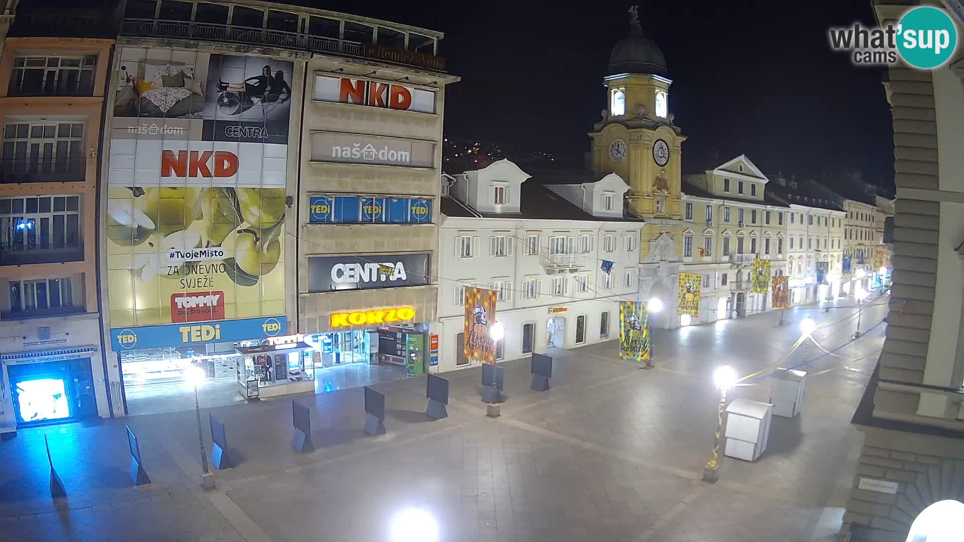 Rijeka – City Tower and Clock