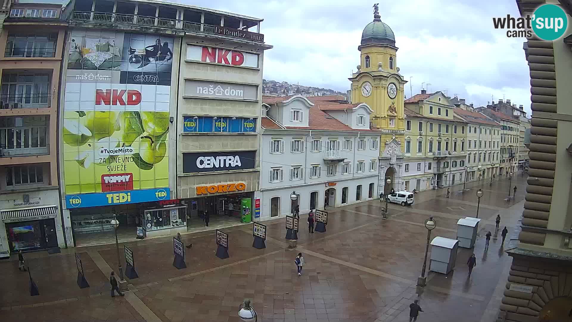 Rijeka – City Tower and Clock