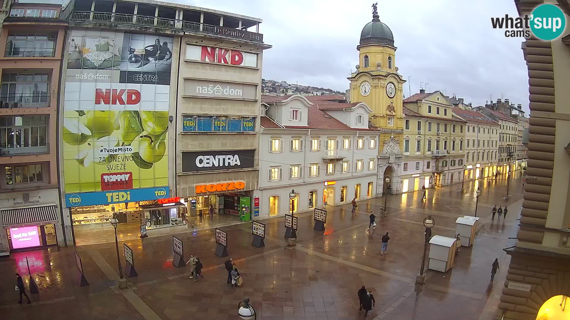 Rijeka – City Tower and Clock