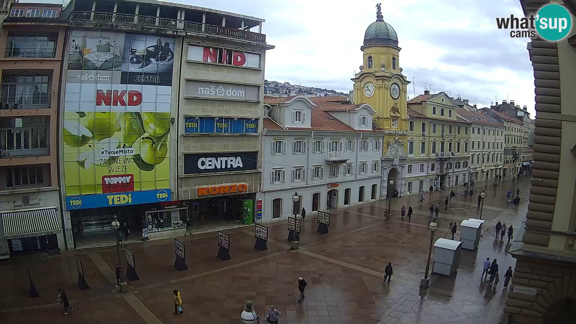 Rijeka – City Tower and Clock