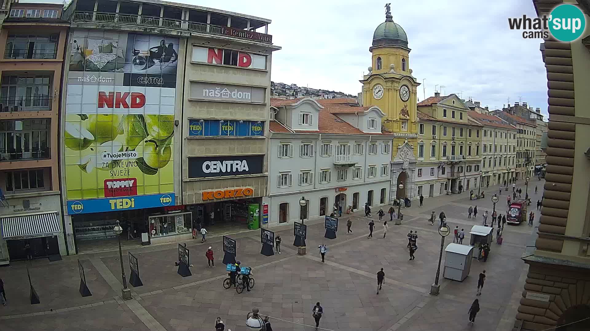 Rijeka – City Tower and Clock