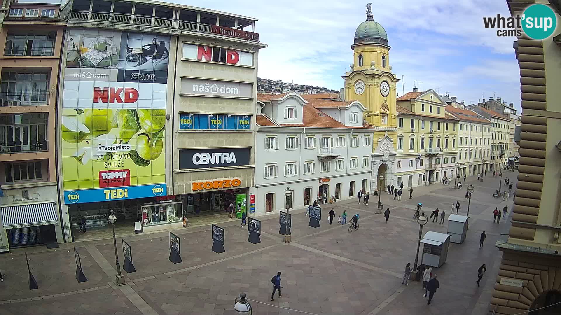 Rijeka – City Tower and Clock