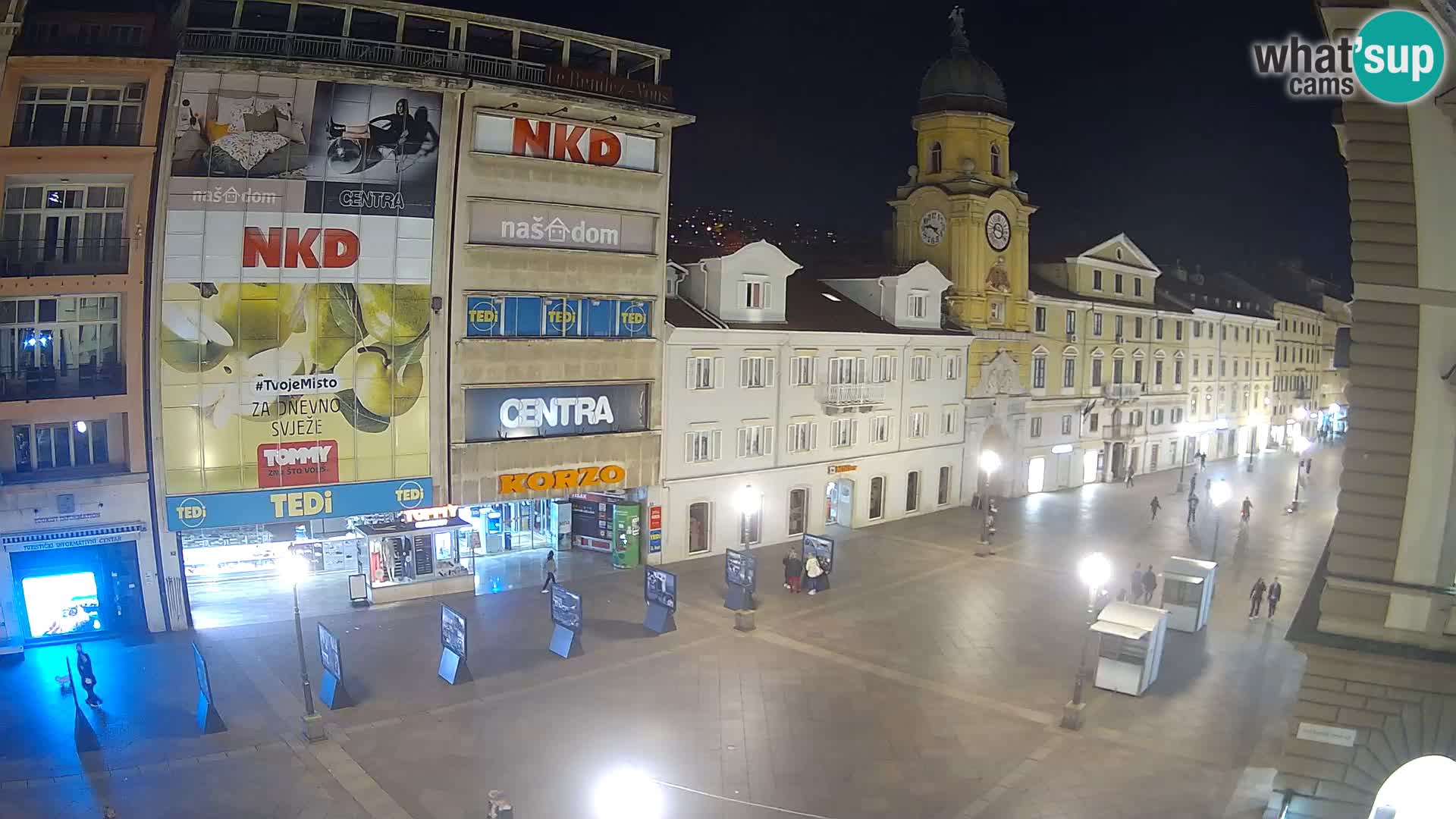 Rijeka – City Tower and Clock