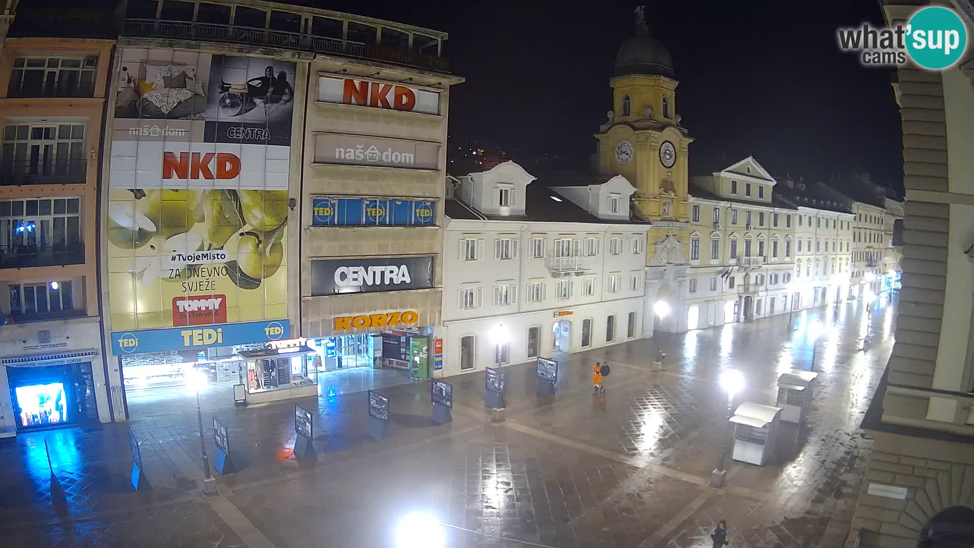Rijeka – City Tower and Clock