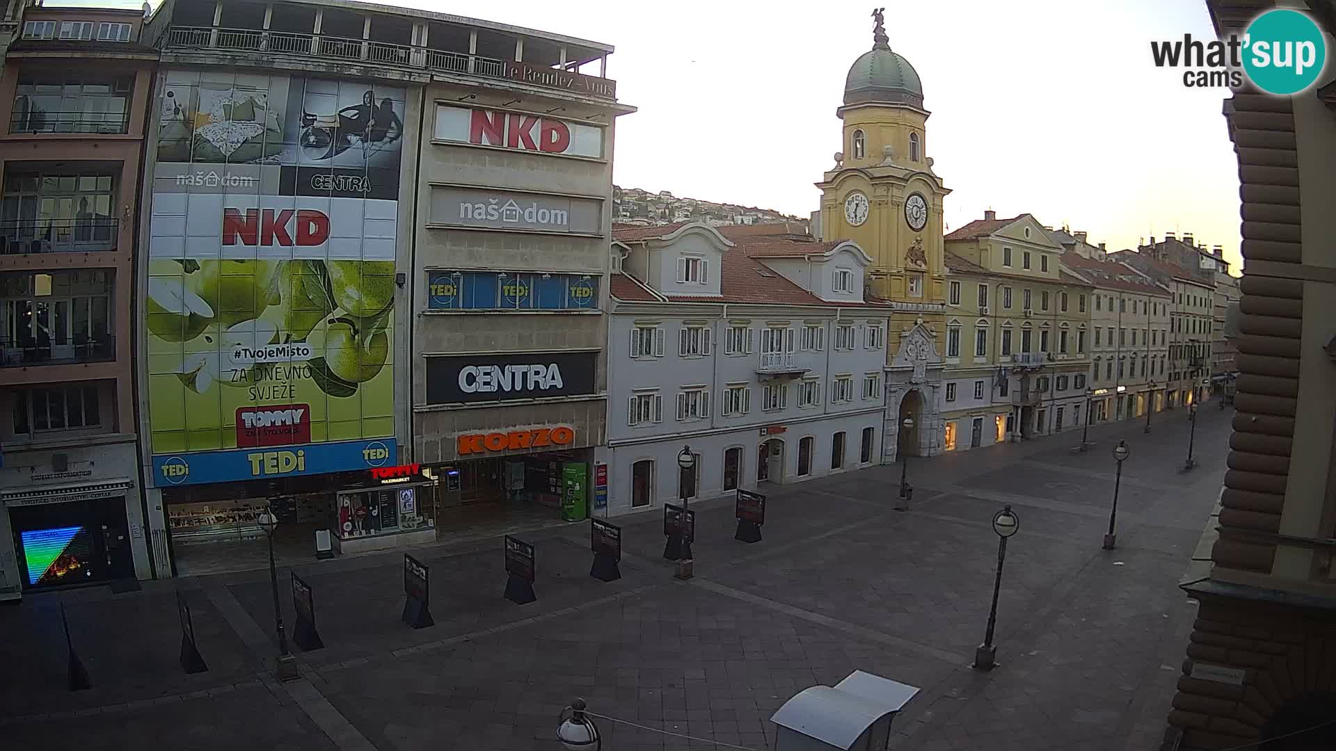 Rijeka – City Tower and Clock