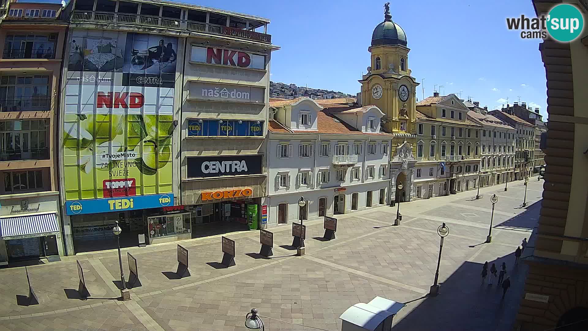 Rijeka – City Tower and Clock