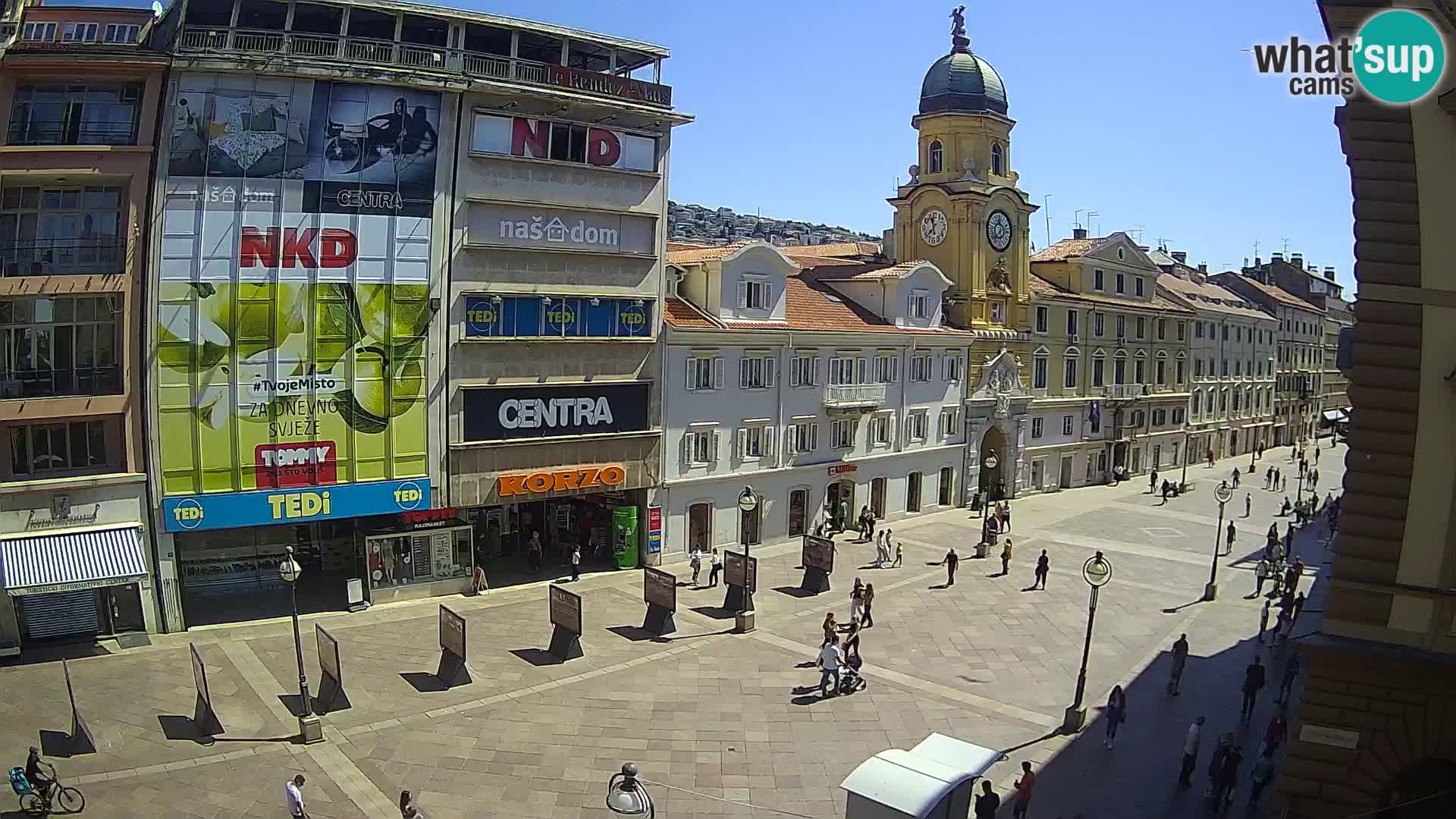 Rijeka – City Tower and Clock