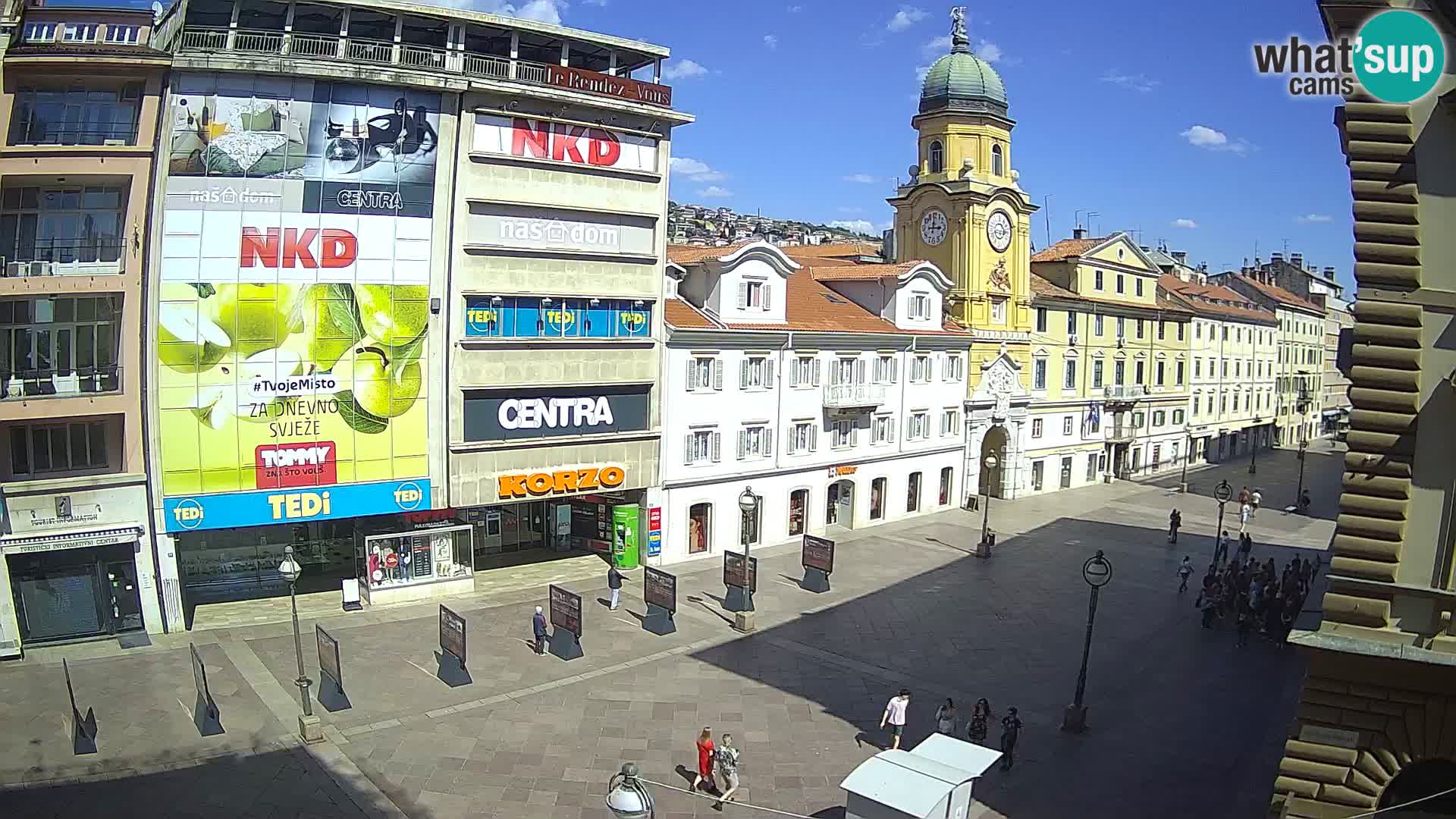 Rijeka – City Tower and Clock