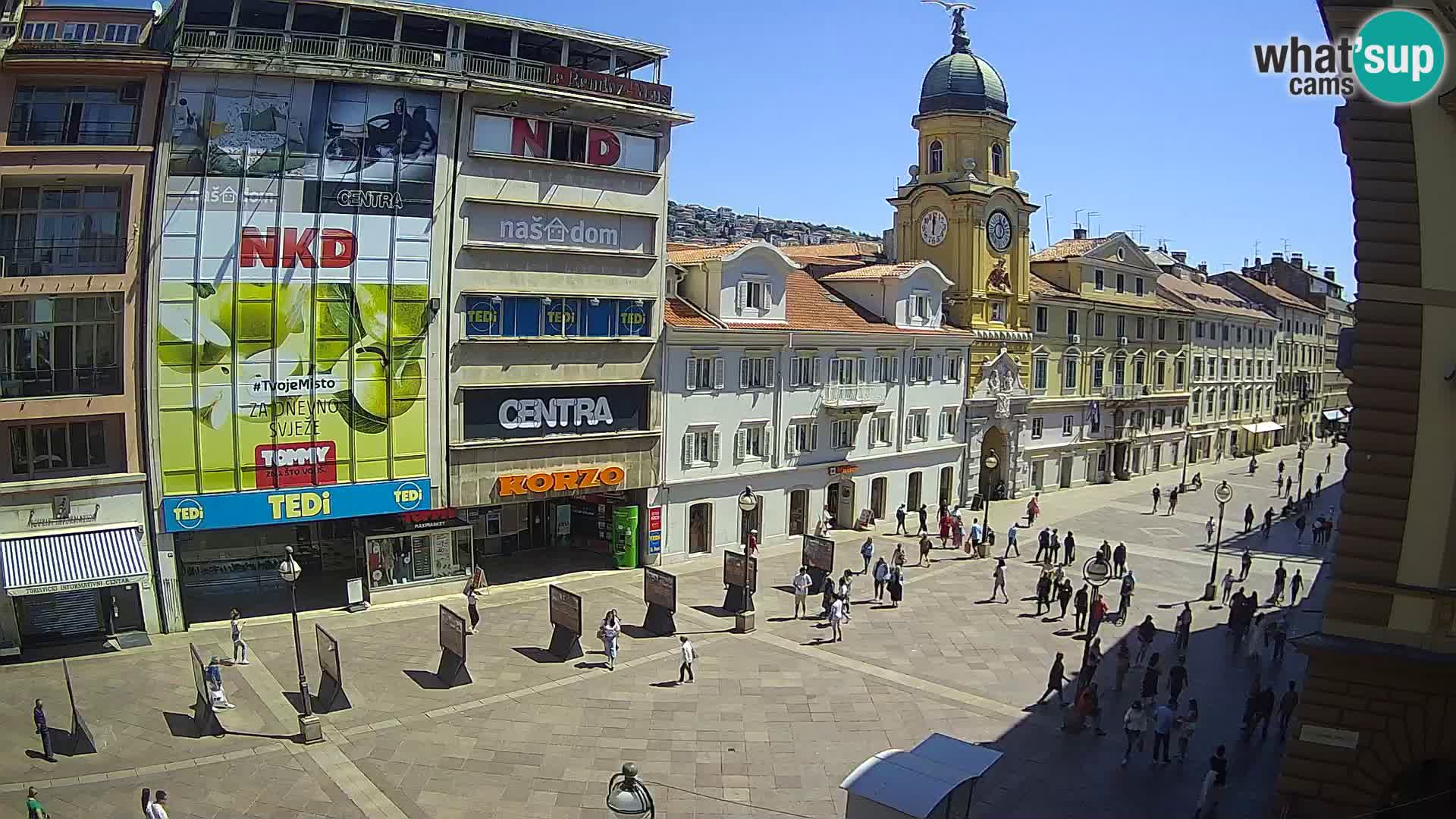 Rijeka – City Tower and Clock
