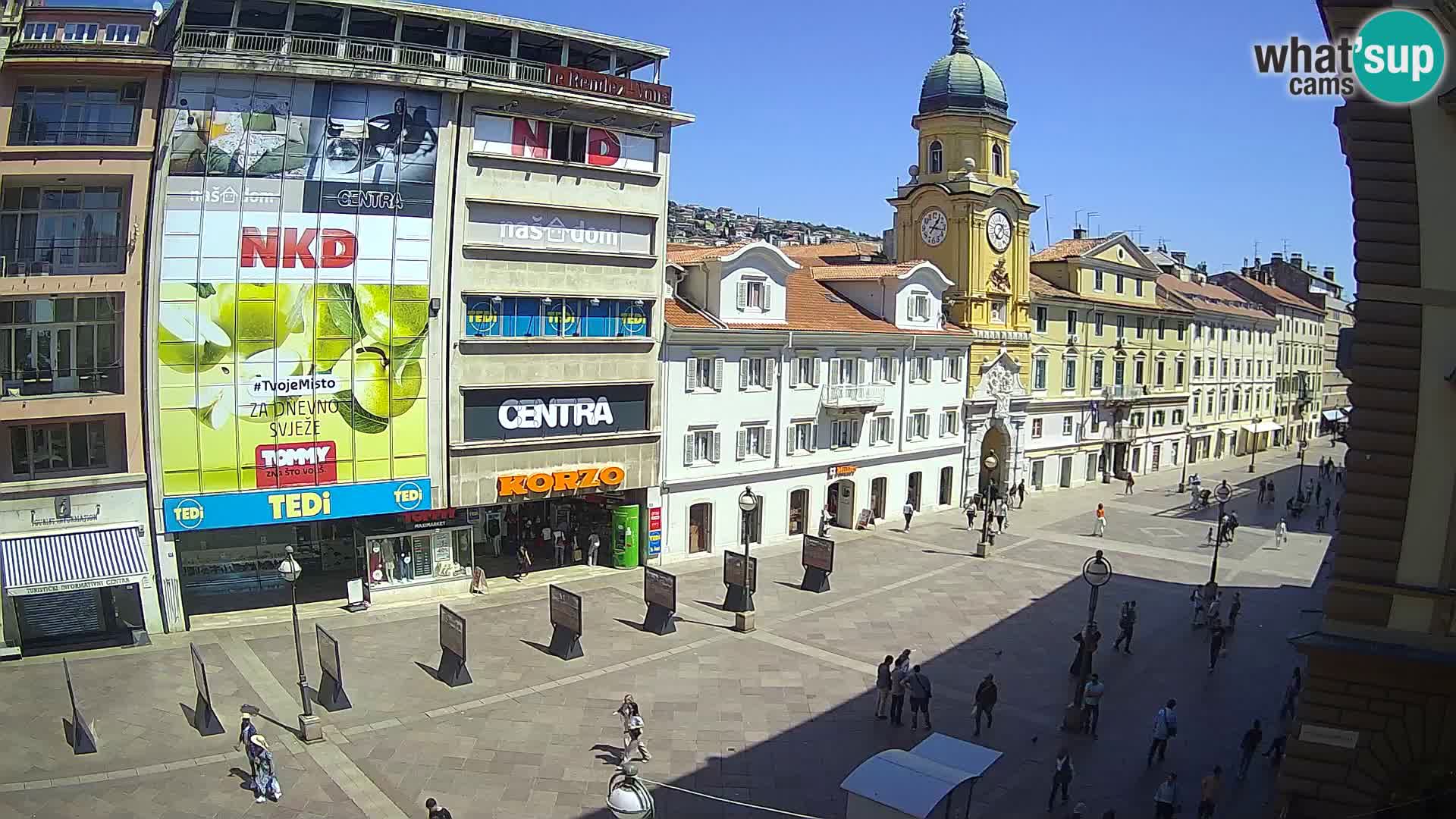Rijeka – City Tower and Clock