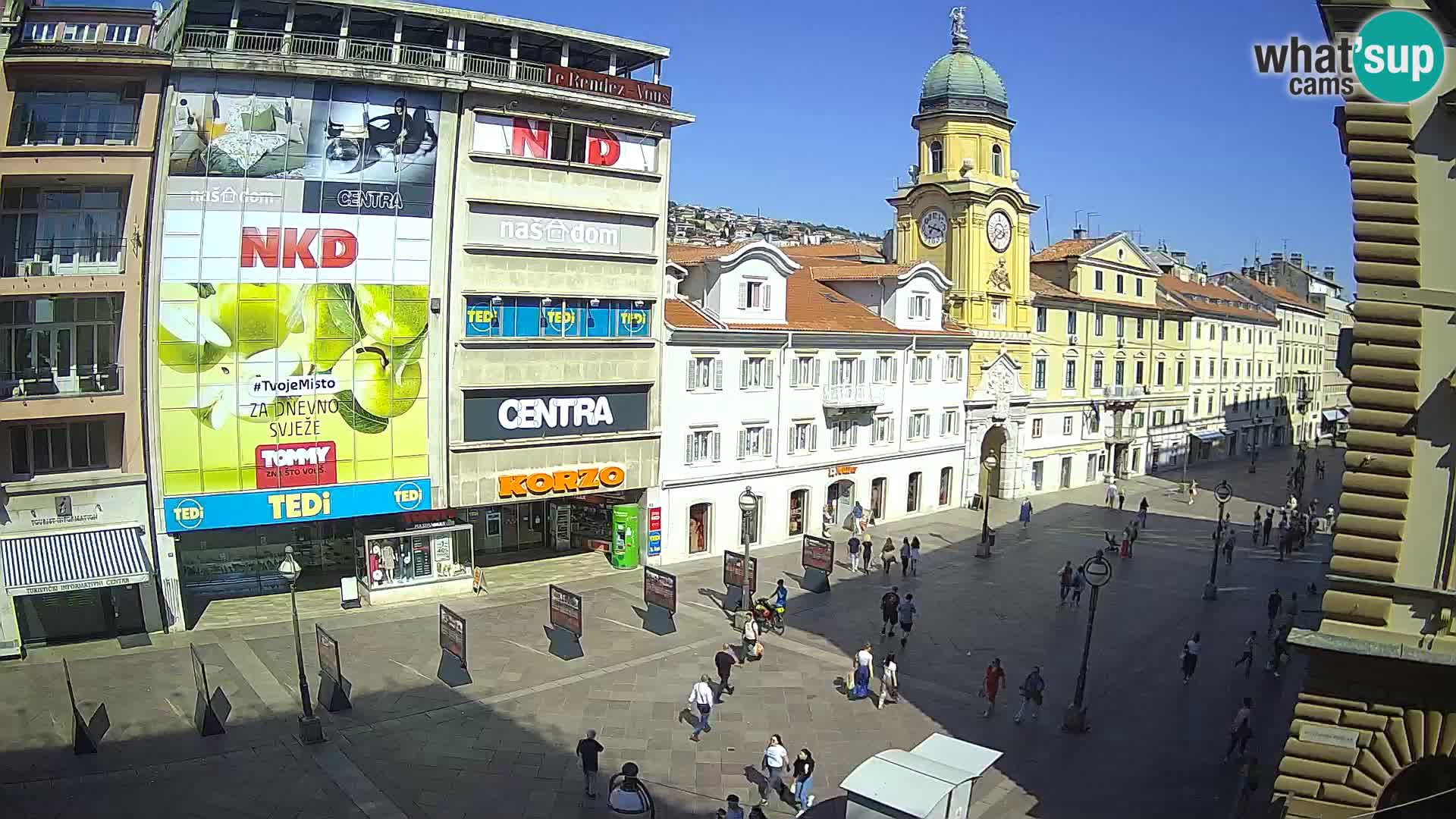 Rijeka – City Tower and Clock