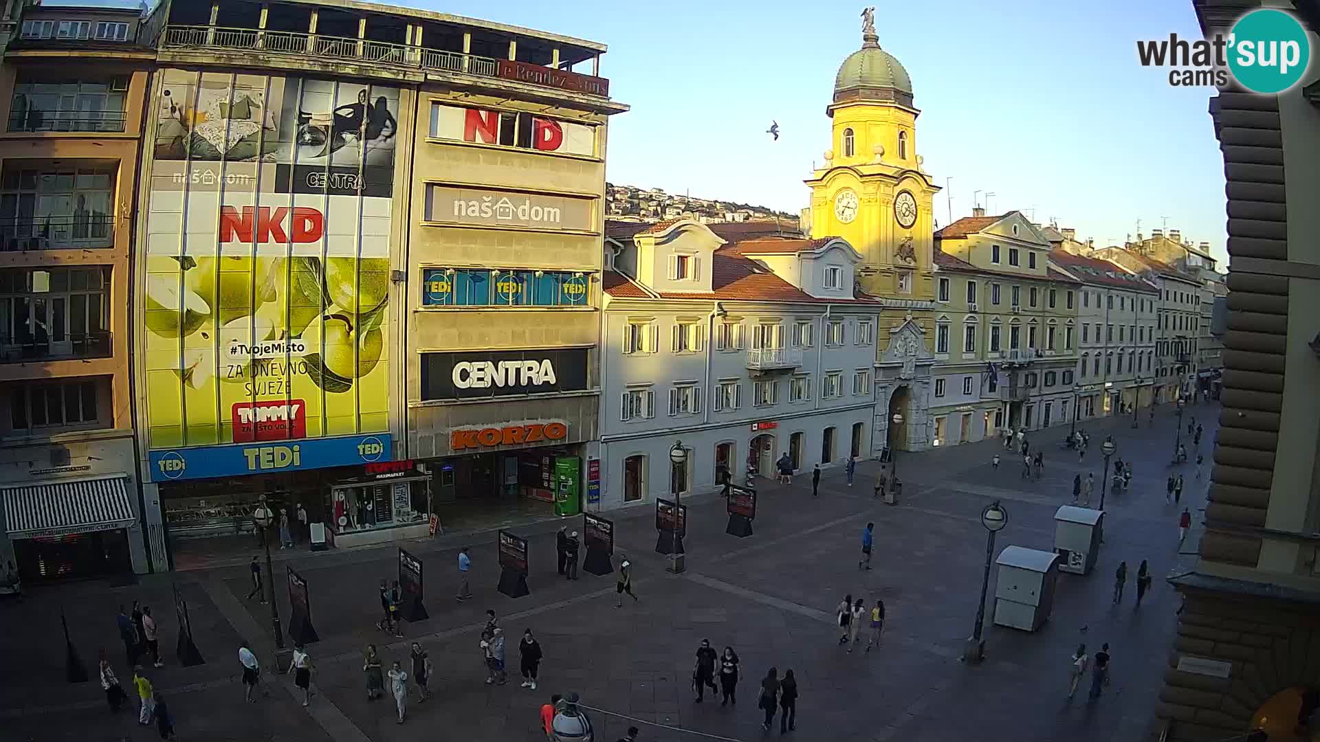 Rijeka – City Tower and Clock