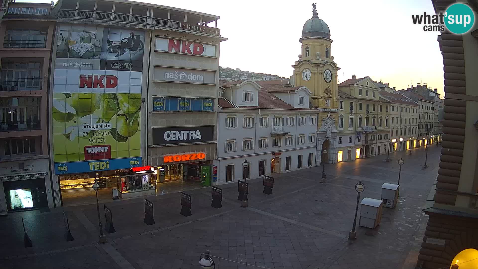 Rijeka – City Tower and Clock
