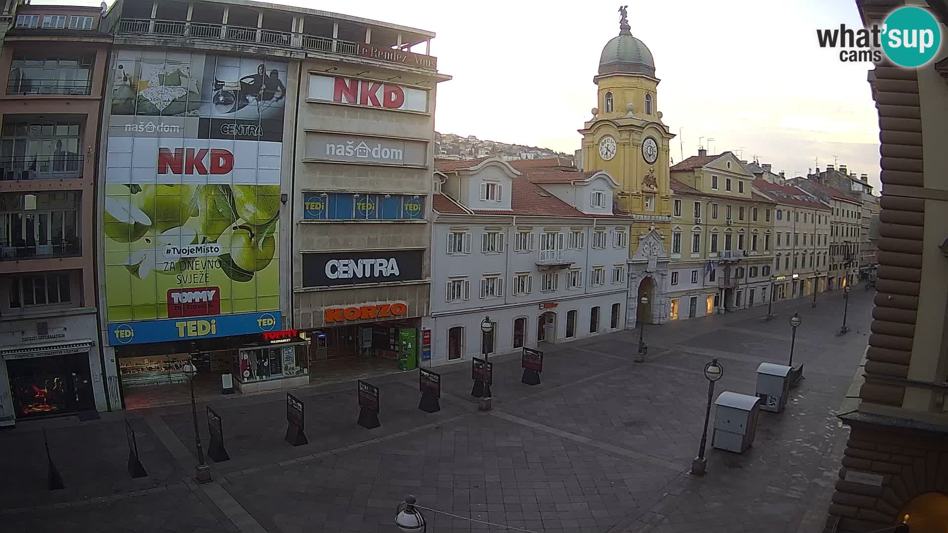 Rijeka – City Tower and Clock