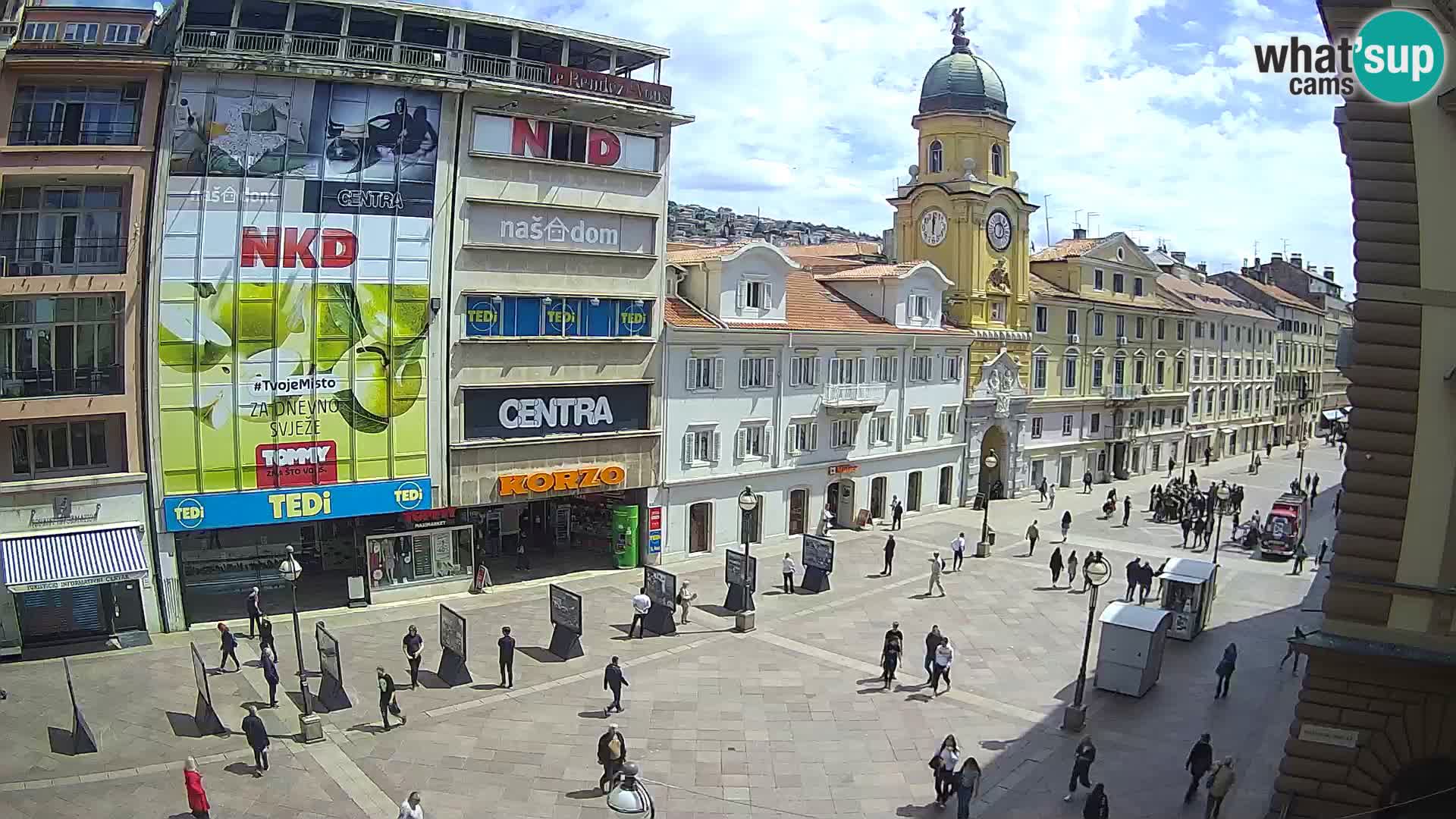 Rijeka – City Tower and Clock