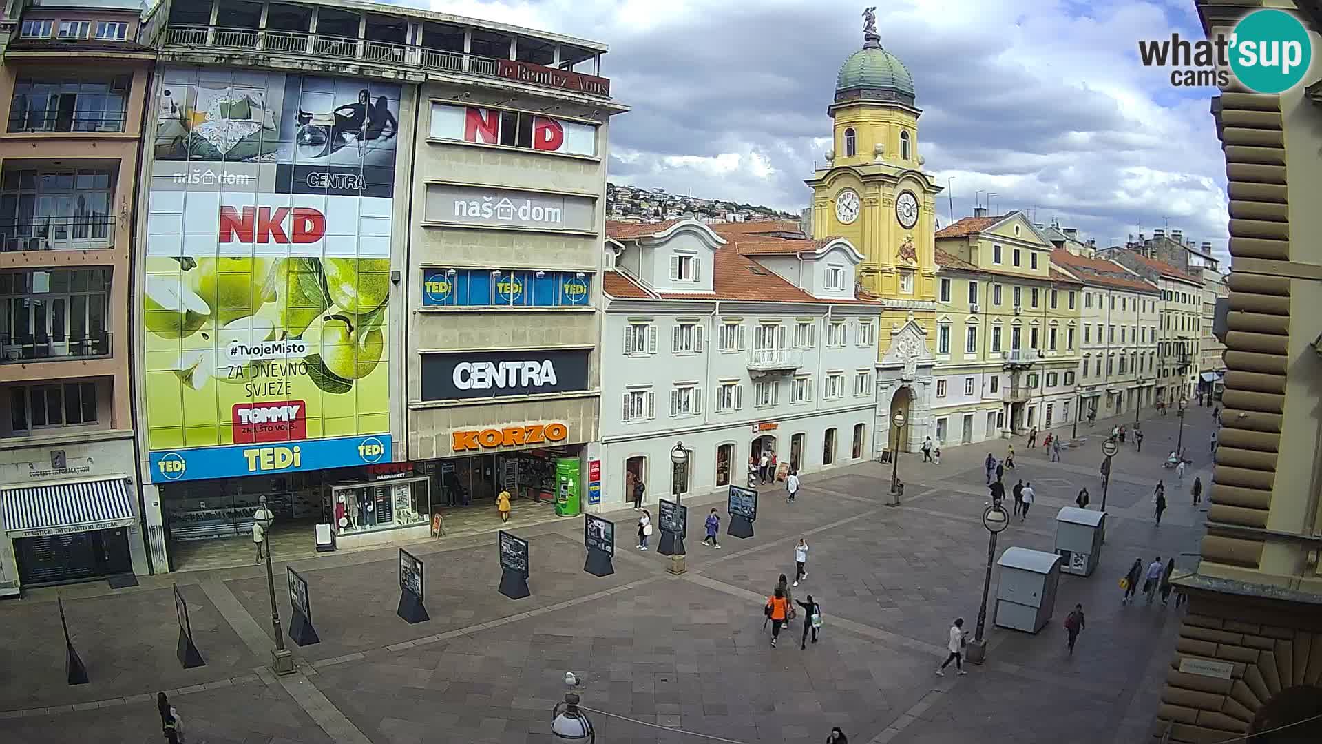 Rijeka – City Tower and Clock