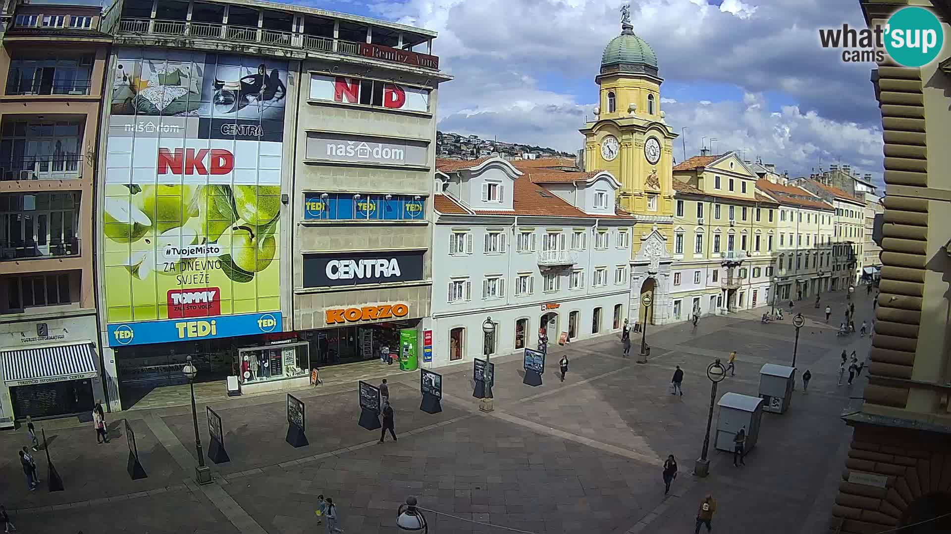 Rijeka – City Tower and Clock