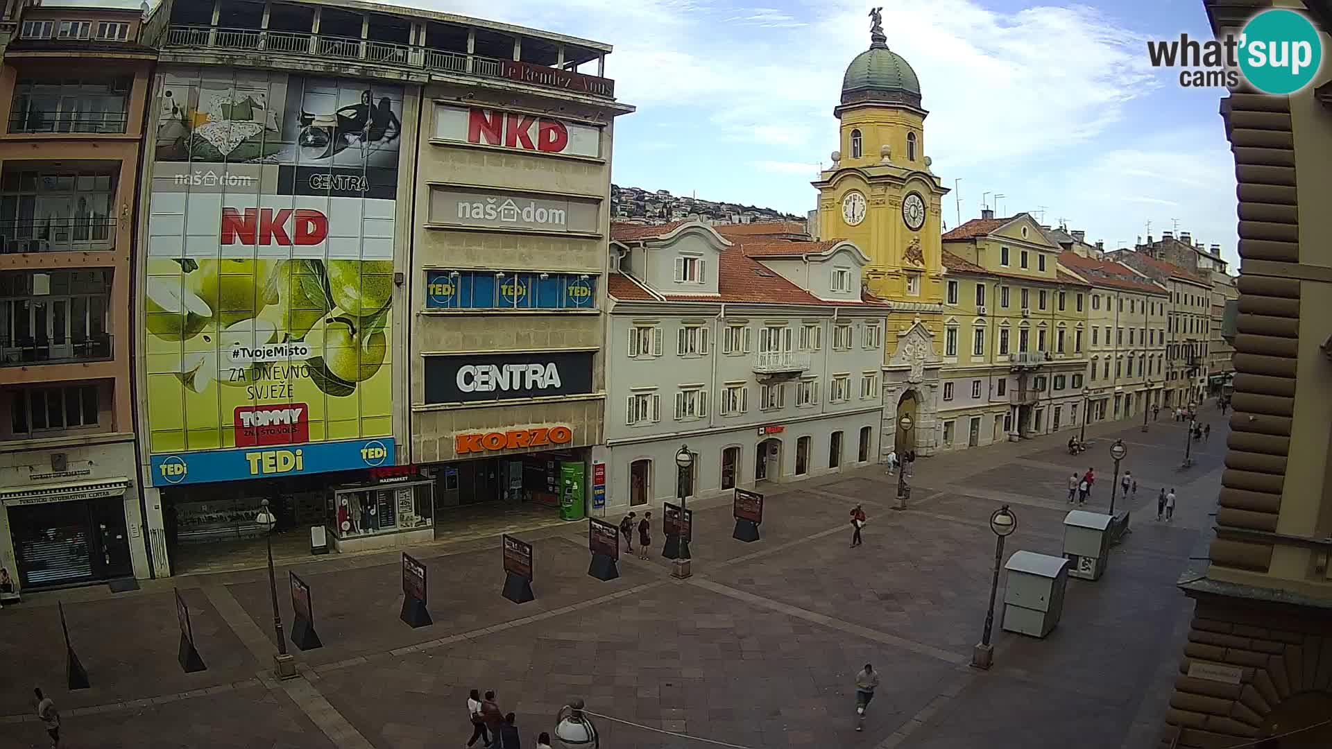 Rijeka – City Tower and Clock