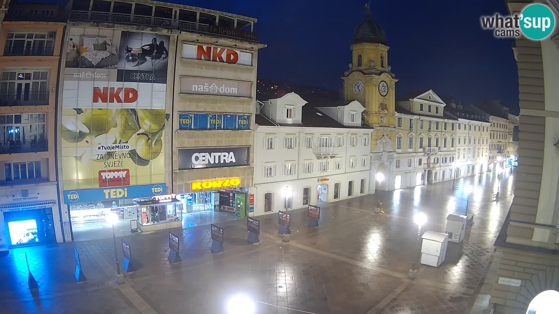 Rijeka – City Tower and Clock