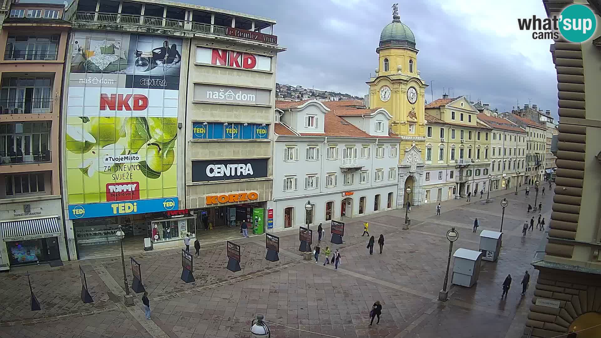 Rijeka – City Tower and Clock