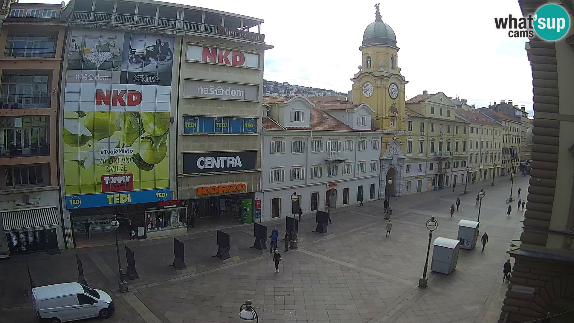Rijeka – City Tower and Clock