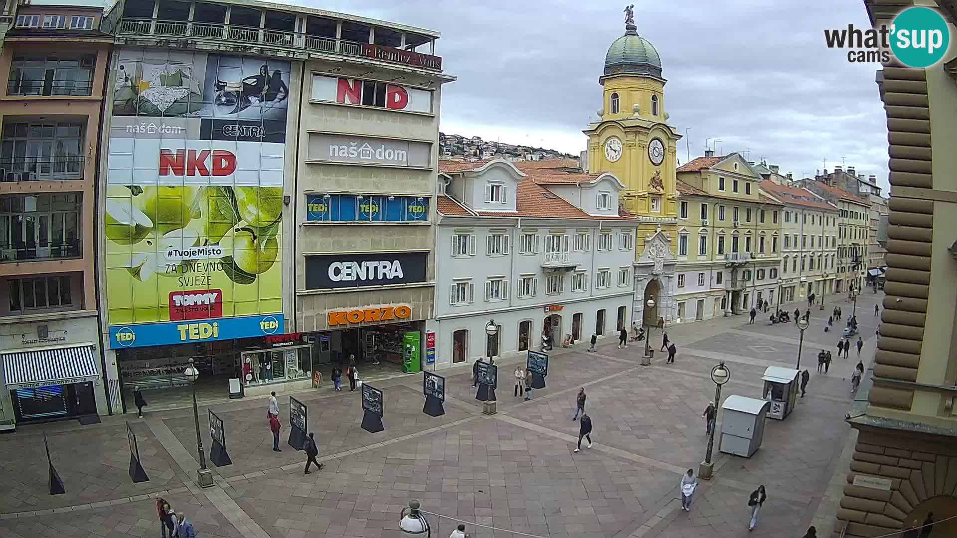 Rijeka – City Tower and Clock