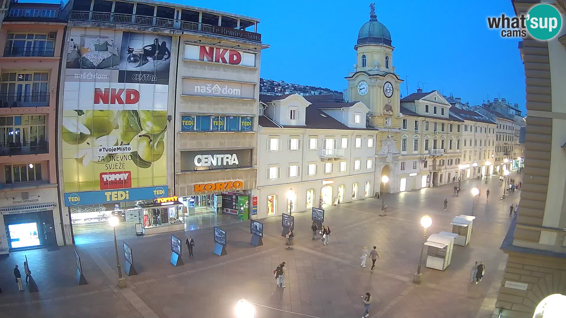 Rijeka – City Tower and Clock