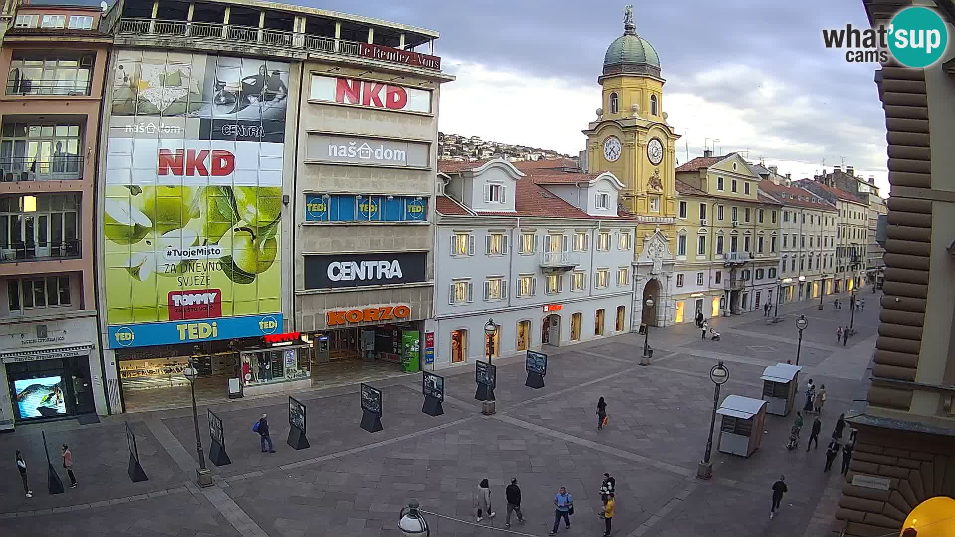 Rijeka – City Tower and Clock