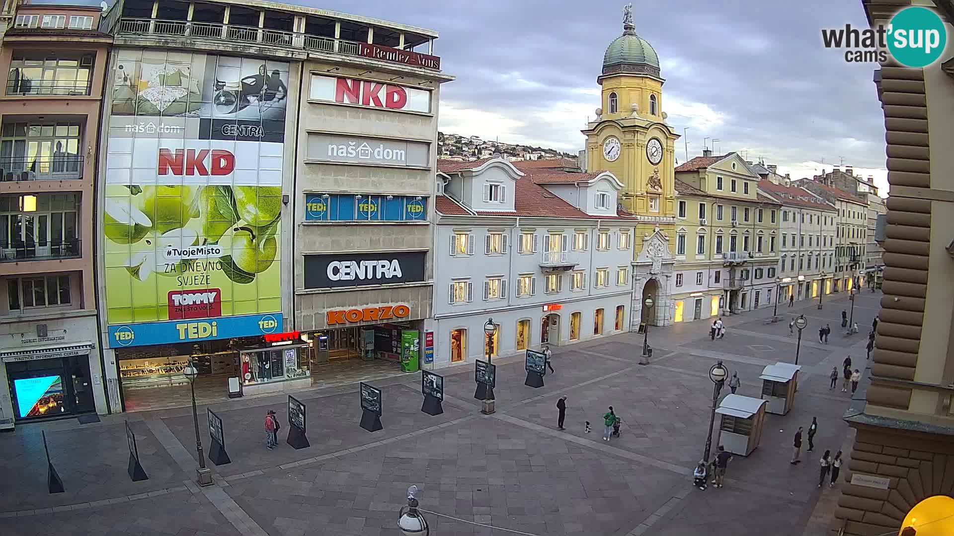 Rijeka – City Tower and Clock