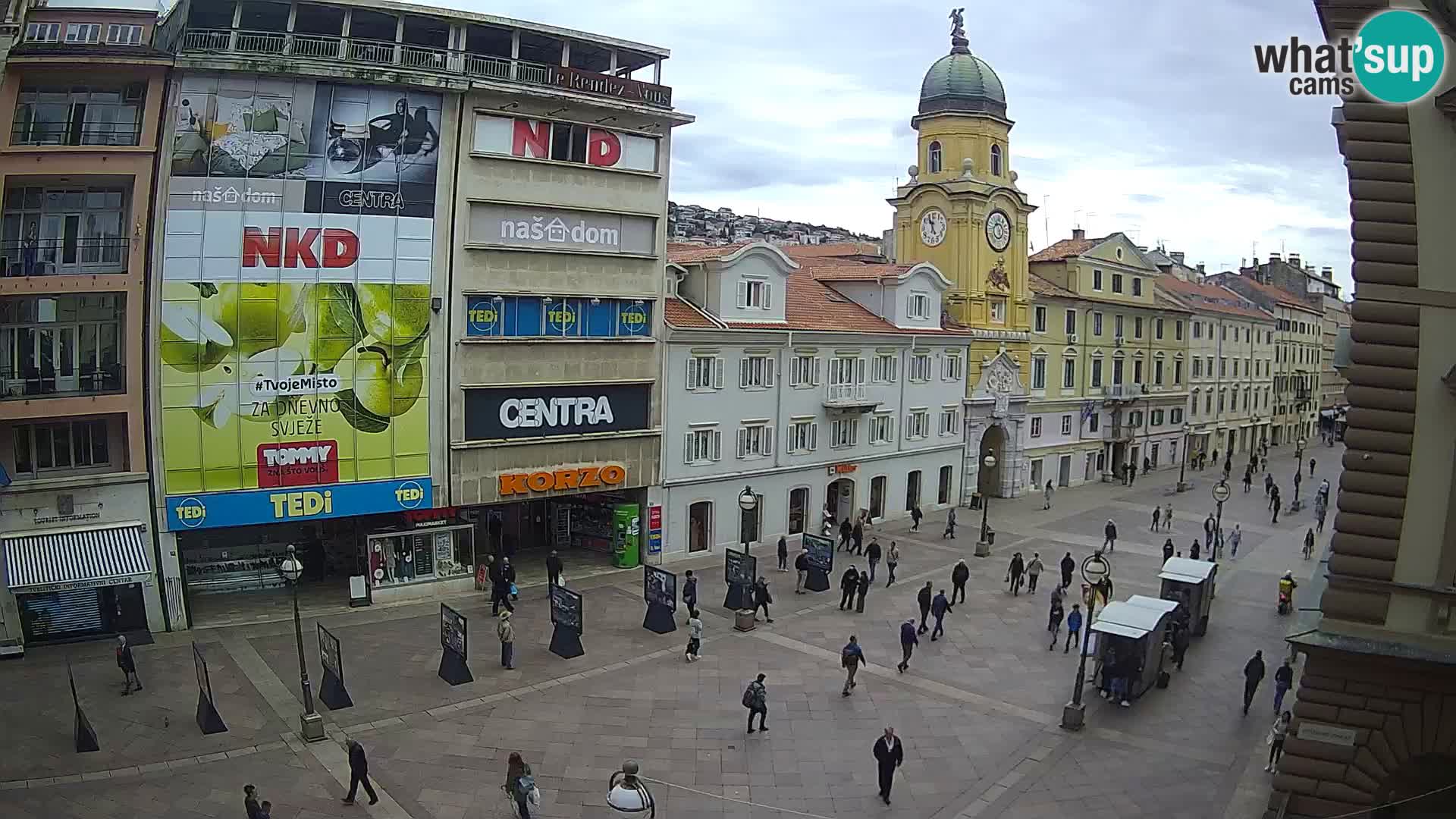 Rijeka – City Tower and Clock