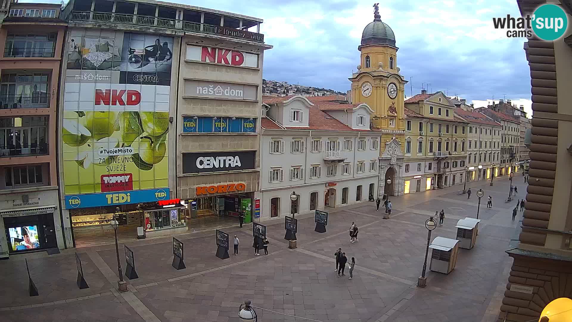 Rijeka – City Tower and Clock