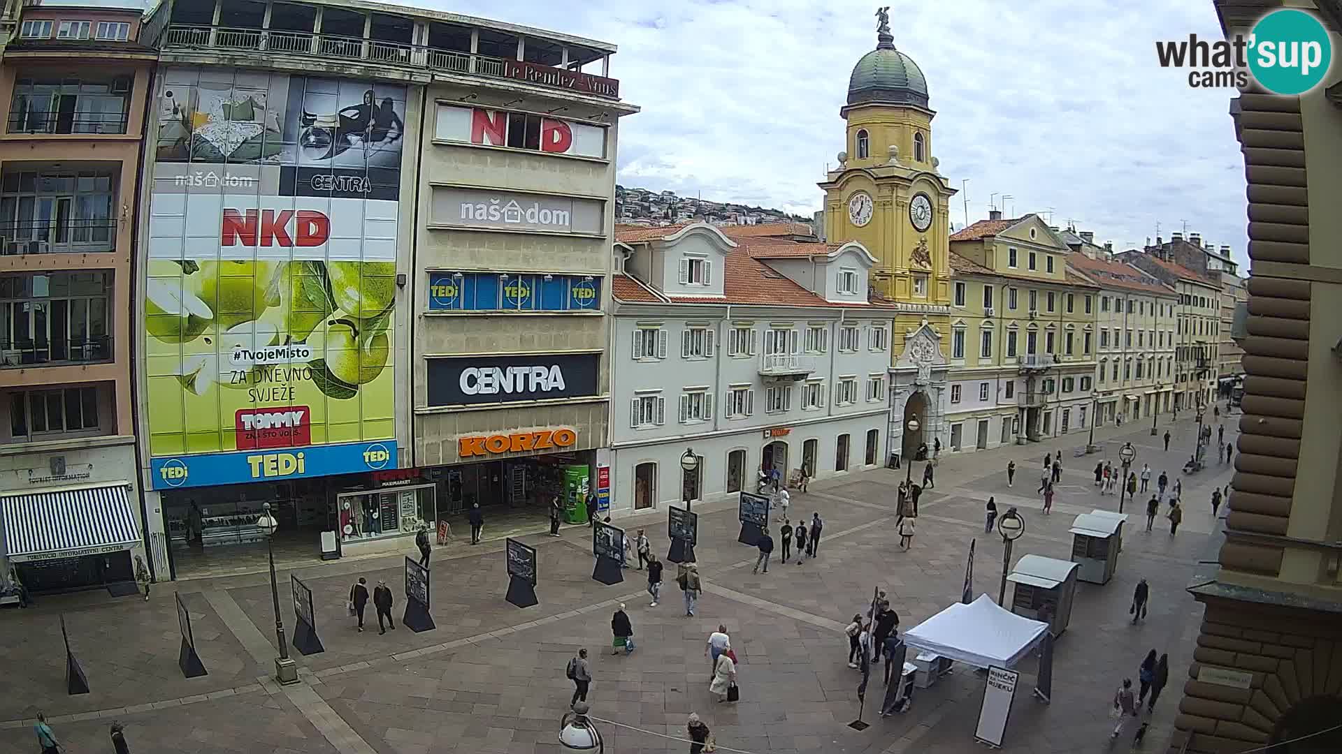 Rijeka – City Tower and Clock