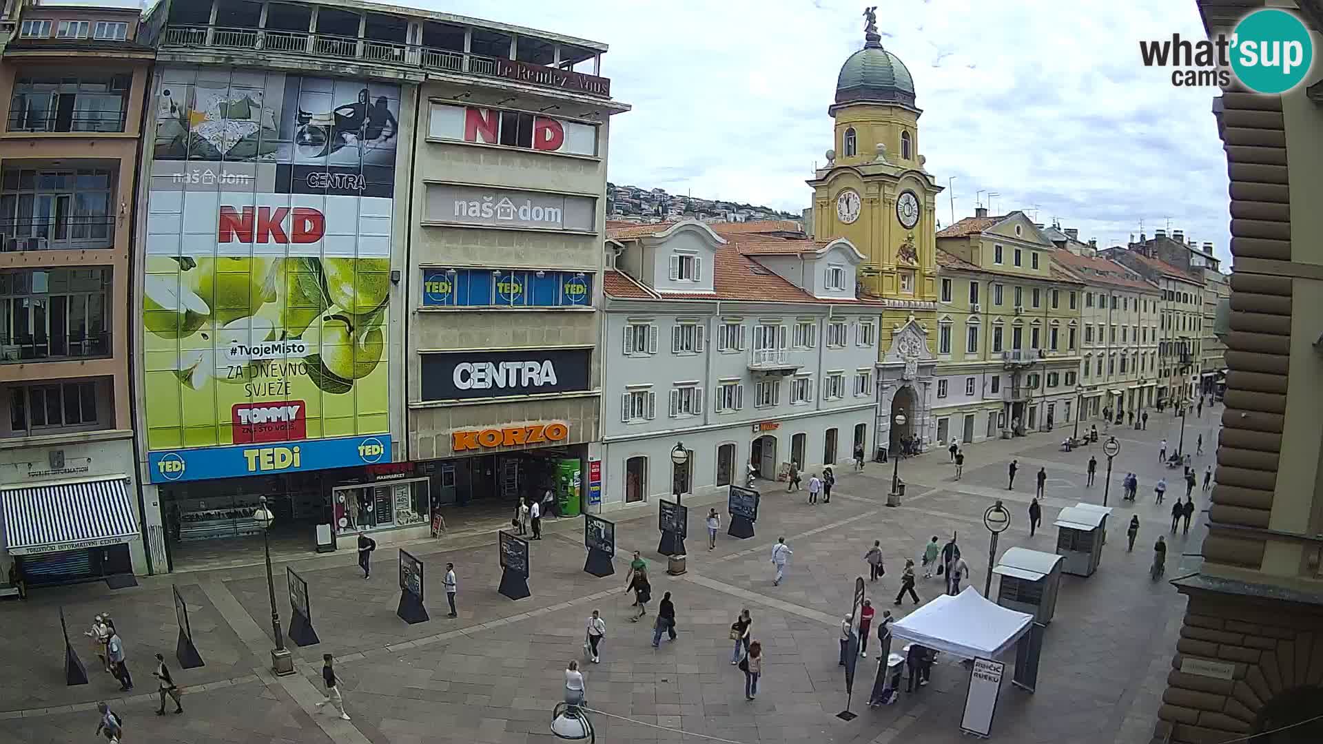 Rijeka – City Tower and Clock