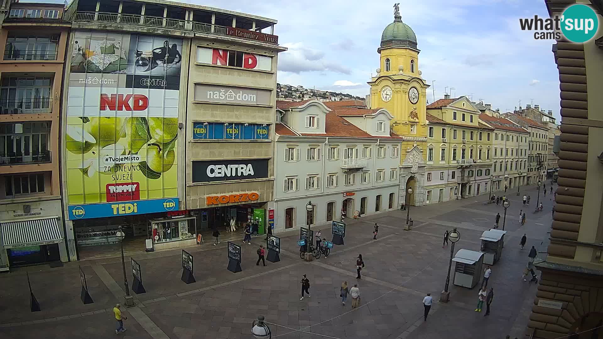 Rijeka – City Tower and Clock
