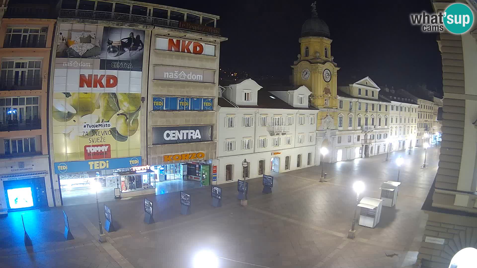Rijeka – City Tower and Clock