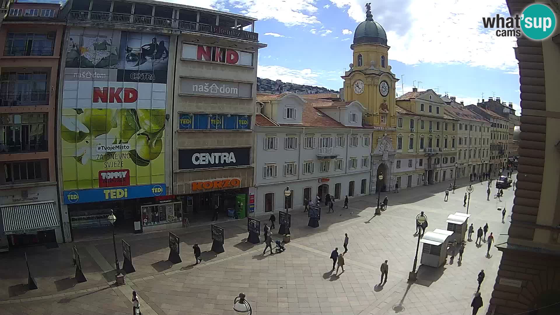 Rijeka – City Tower and Clock