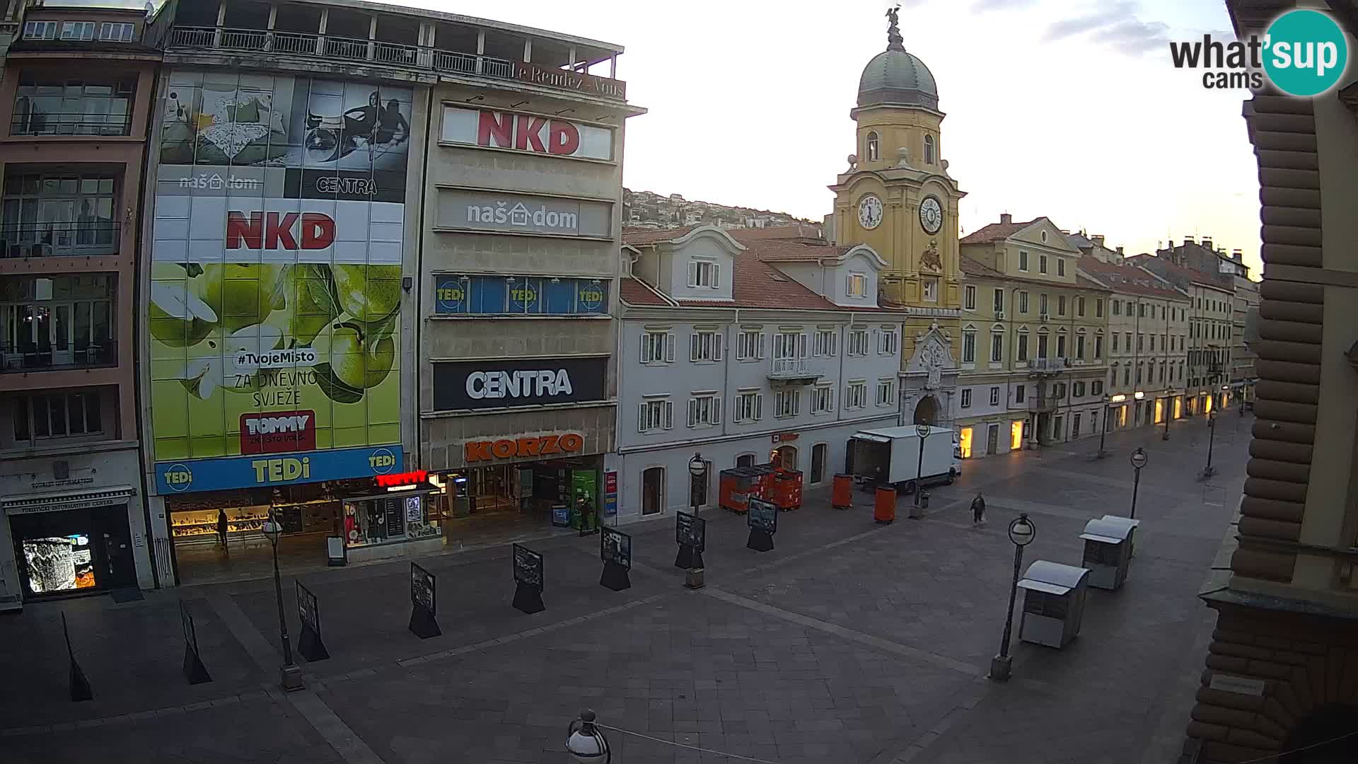 Rijeka – City Tower and Clock