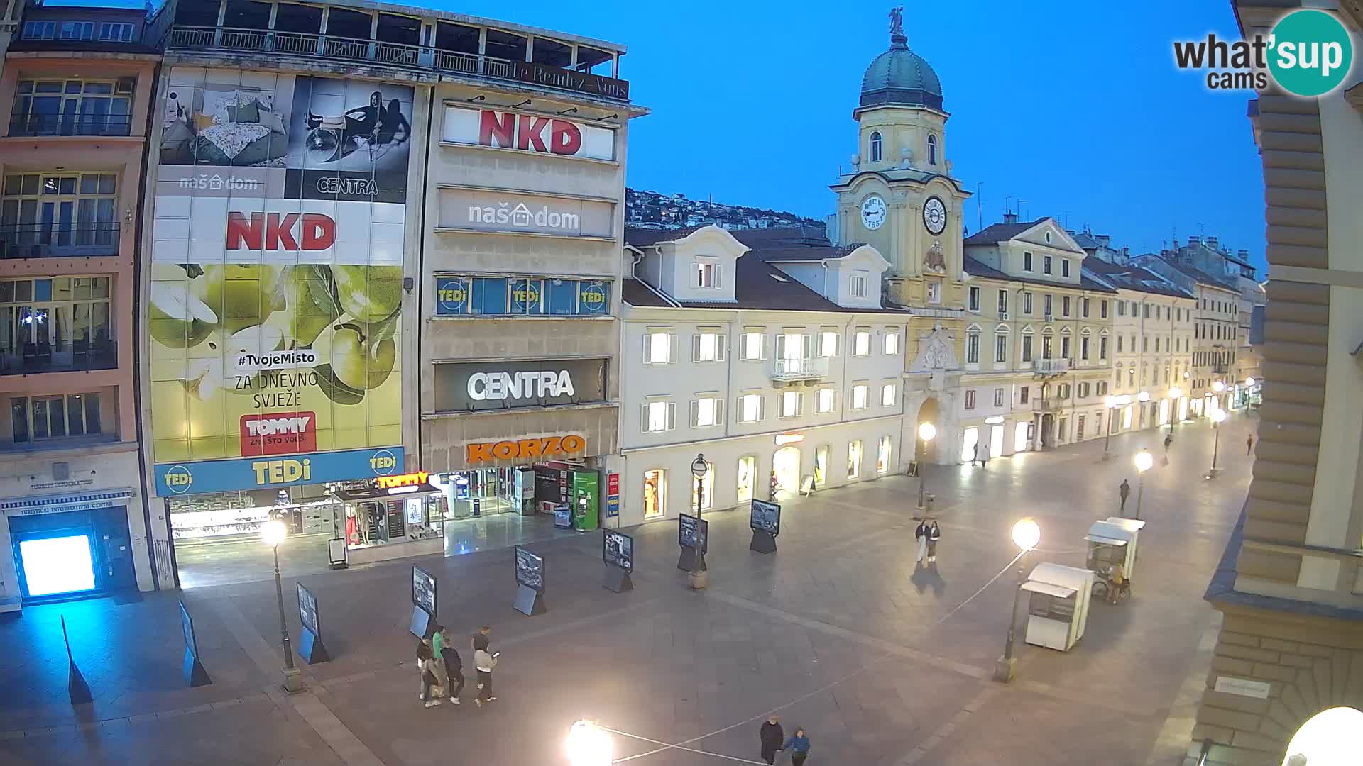 Rijeka – City Tower and Clock