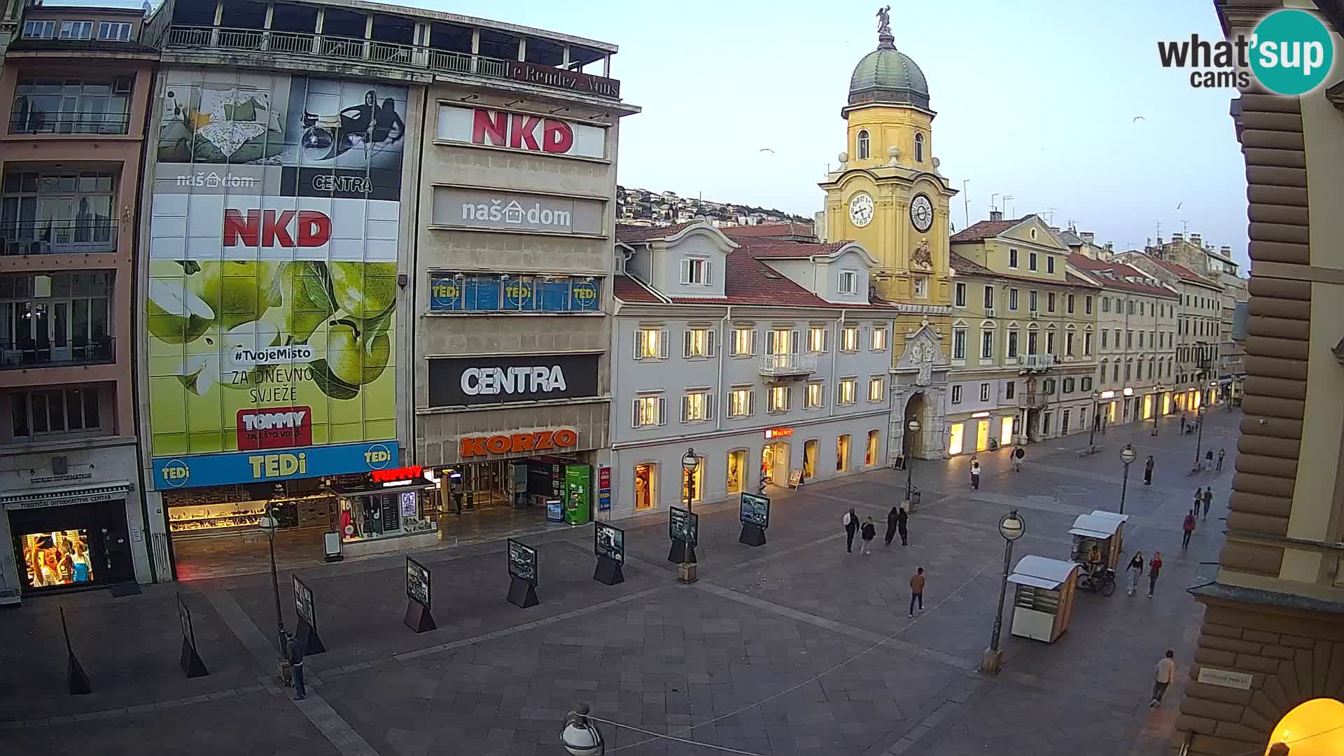 Rijeka – City Tower and Clock