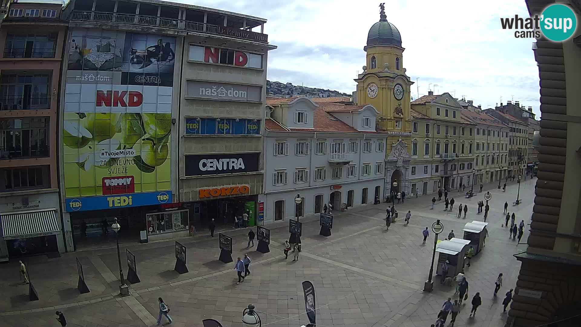 Rijeka – City Tower and Clock