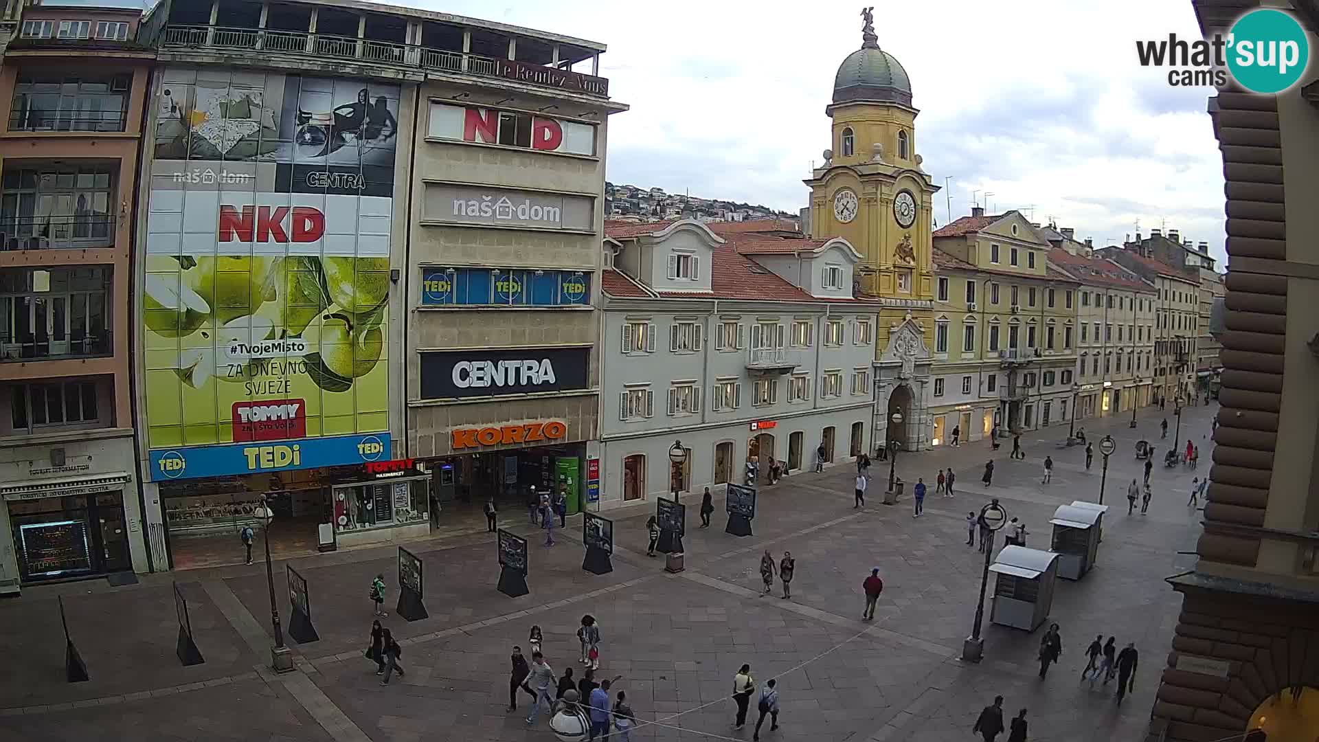 Rijeka – City Tower and Clock