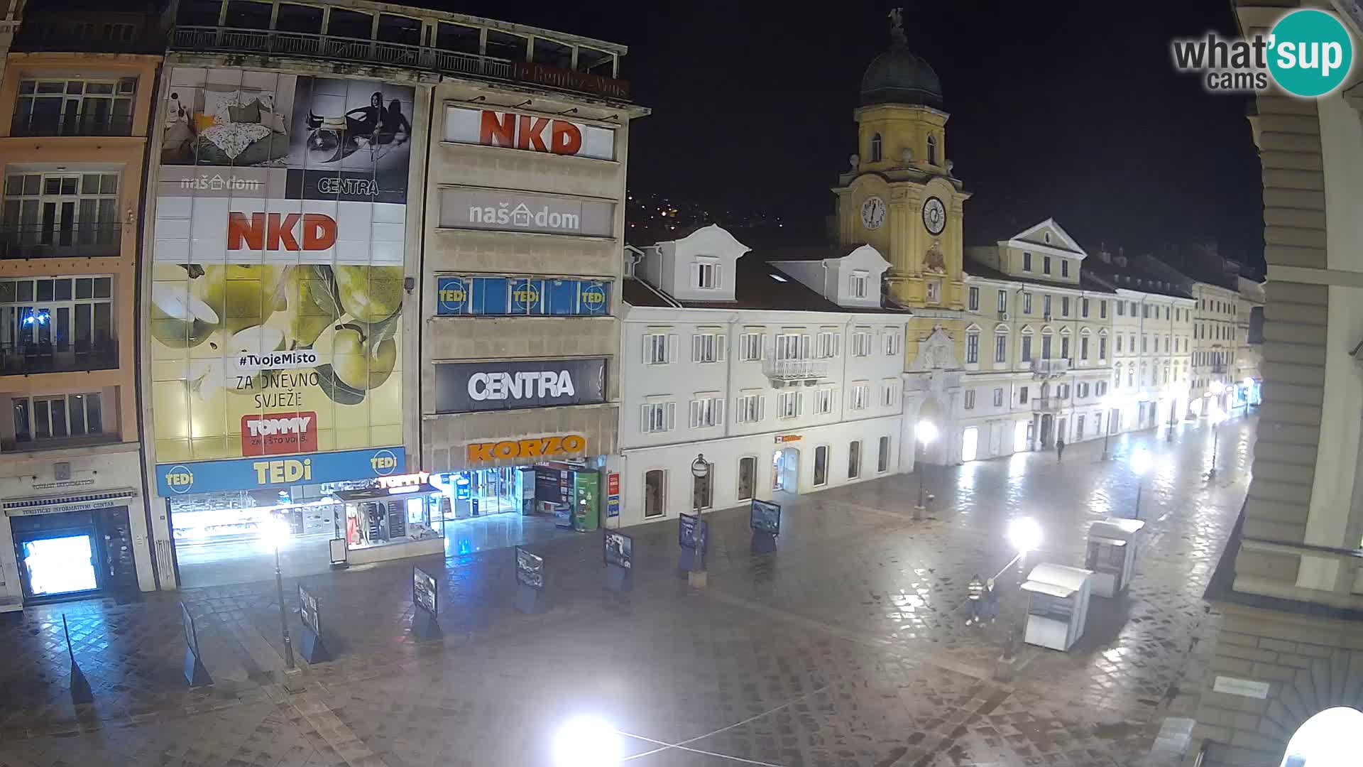 Rijeka – City Tower and Clock