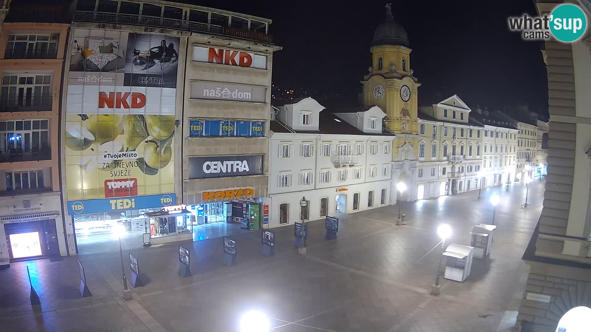 Rijeka – City Tower and Clock