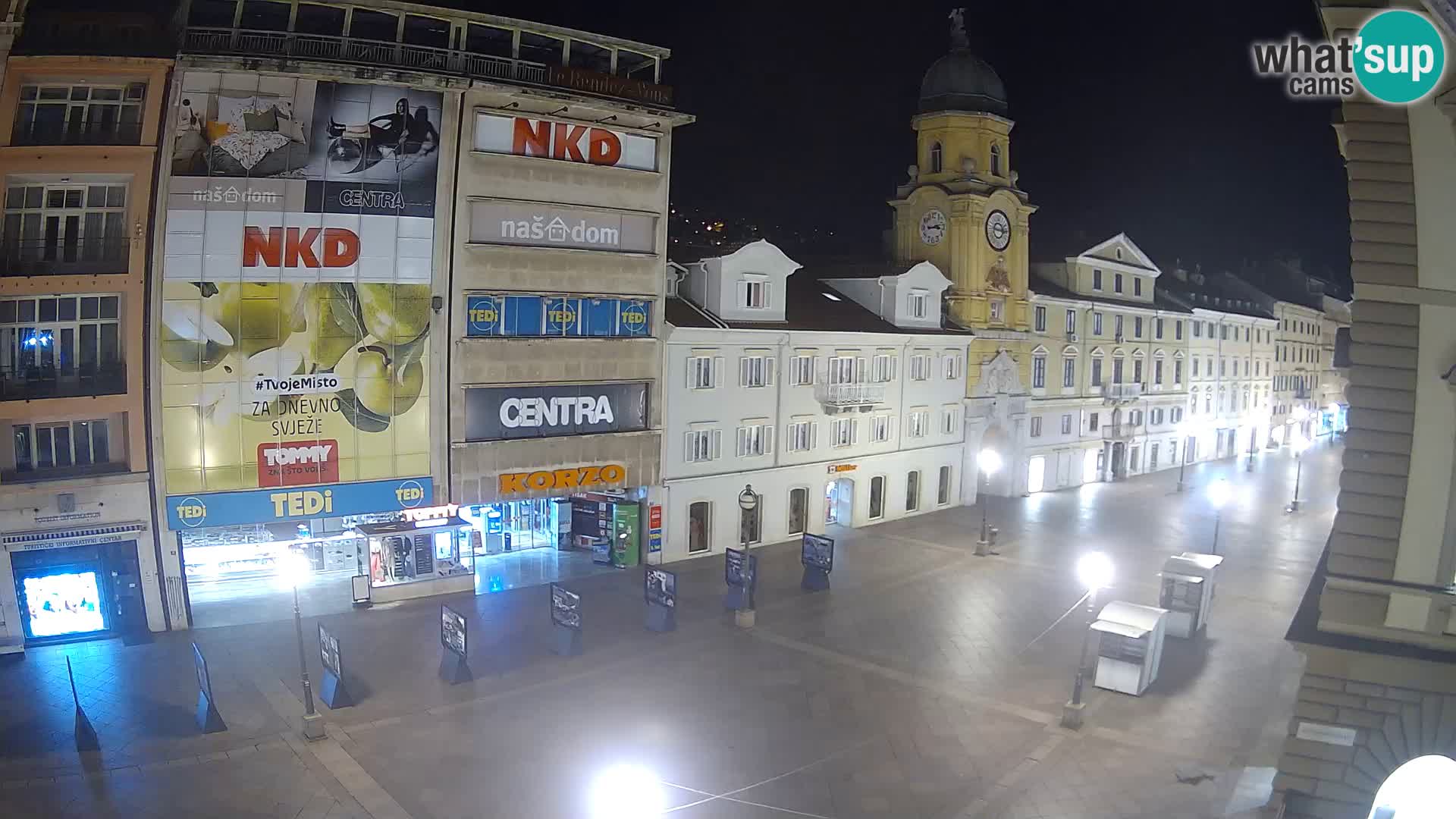 Rijeka – City Tower and Clock
