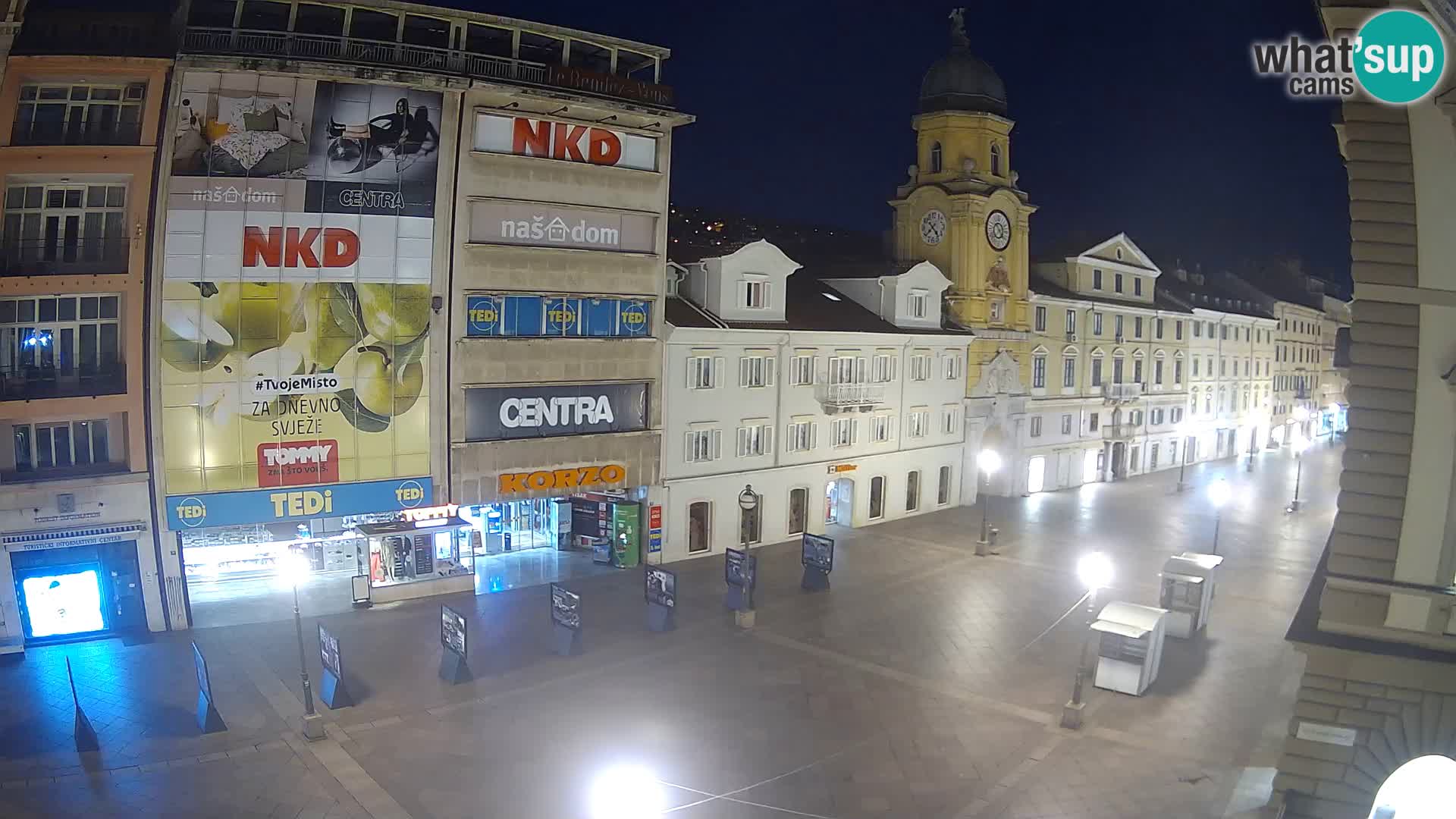 Rijeka – City Tower and Clock