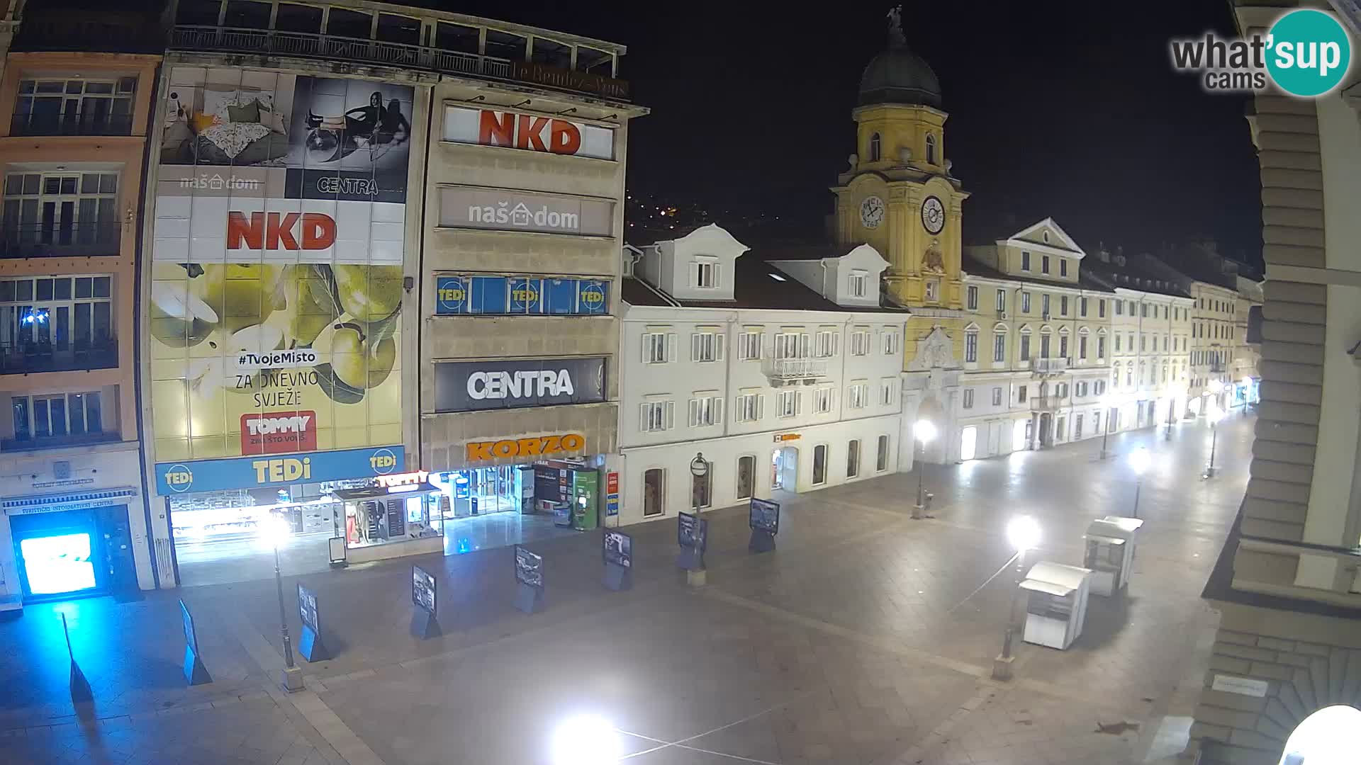 Rijeka – City Tower and Clock